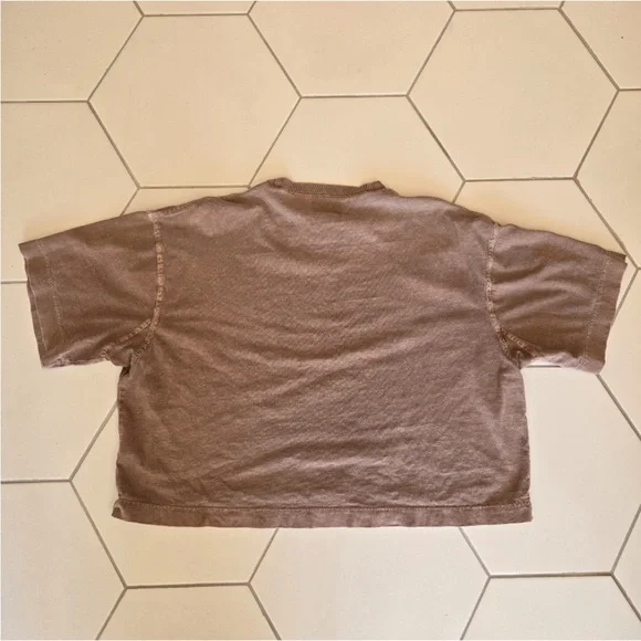 Joah Brown Relaxed Fit Brown Tee - Picture 2 of 6